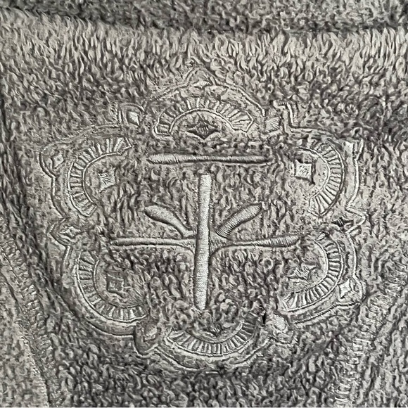 Women’s Soybu Fleece Full Zip Jacket Sweatshirt Size Large Gray - Picture 12 of 13